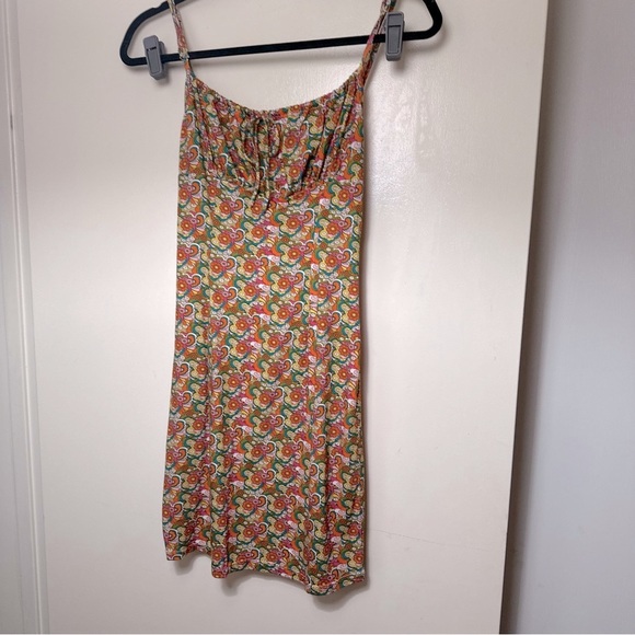 Her Pony LimitedEdition 70’sInspired Fantasia Groovy/Funky Print Dress NWOT XS/2 - Picture 5 of 15